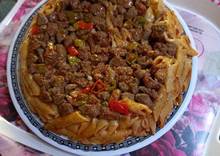مكرونة بالكبدة